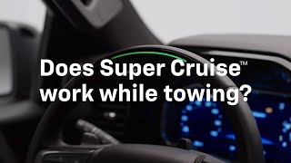 Chevy Truck Talks: Does Super Cruise work while towing? | Chevrolet