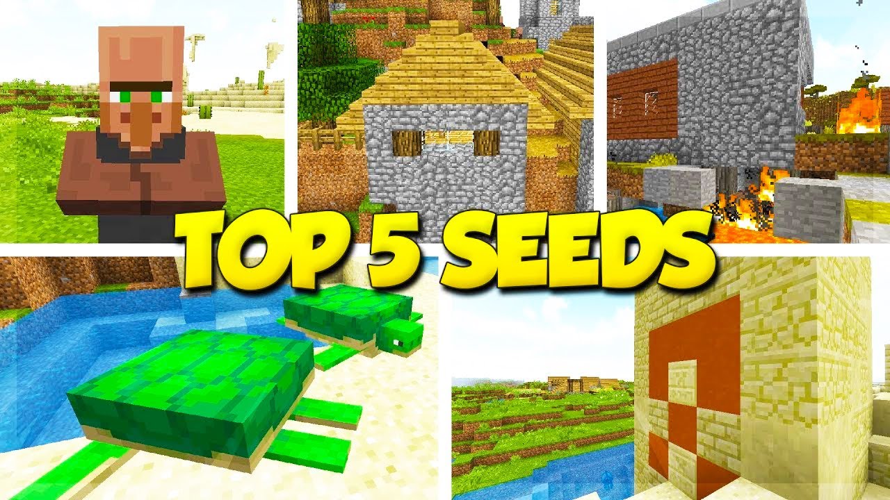 Top 5 Village Seeds For Minecraft 1 13 1 Video Minecraft Seed Hq