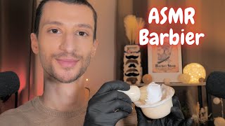 ASMR Roleplay Barbier - Massage, rasage, huile