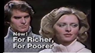 For Richer For Poorer Promo 1977 | Debut Episode - NBC Soap Opera