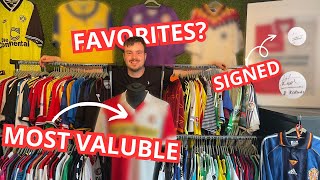 MY €6000,- FOOTBALL SHIRT COLLECTION!!!