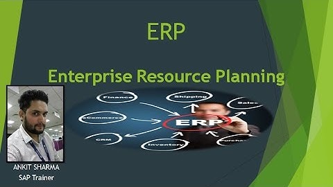 SAP PP Training - Introduction to ERP : Enterprise Resource Planning - Lesson 1(Video 1)