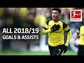 Jadon Sancho All Goals And Assists 2018 19 Jadon Sancho All Goals And Assists 2018 19