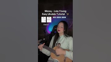 Thumbnail of Learn to play “Messy” on the ukulele 🙂‍↕️✨ #flightukulele #ukulele