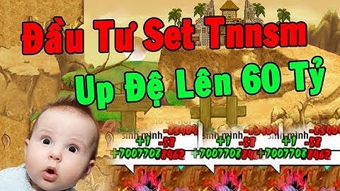 Ngọc Rồng Online - Đầu Tư Sét Thần Linh TNSM Úp Đệ Tử Lên 60 Tỷ Và Cái Kết Bất Ngờ