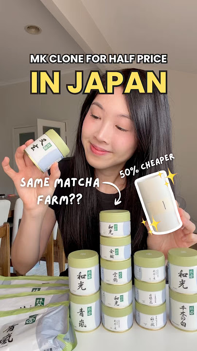 MARUKYU KOYAMAEN MATCHA CLONE IN JAPAN #japan