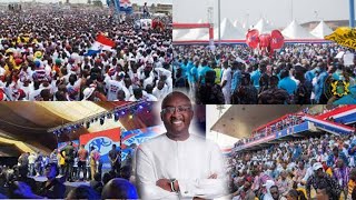 How Can You Hate Him!!! As The Youths Carries Dr Bawumia At His Night Campaign In MANKESSIM, Centr