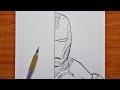 How To Draw Iron Man Iron Man Step By Step Easy Tutorial Drawing How To Draw Iron Man Iron Man Step By Step Easy Tutorial Drawing