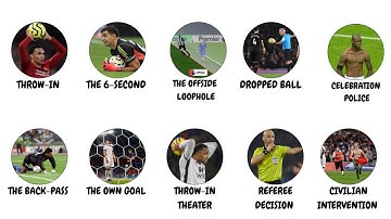 EVERY WEIRD FOOTBALL RULES EXPLAINED IN 9 MINUTES