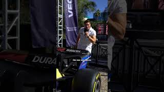 Whats Better Than One Duracell Battery On The Williams Racing Car? Two Duracell Batteries.