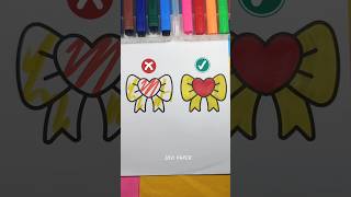 Wrong Right Messy Perfect Ribbon Love Color #art #drawing