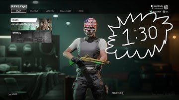 (1:30) // PAYDAY 3 - Rock The Cradle Speedrun OVERKILL (Solo Stealth)