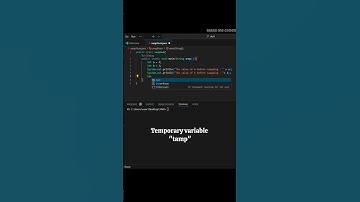 Swap two numbers | Java #coding #java #programming #shorts