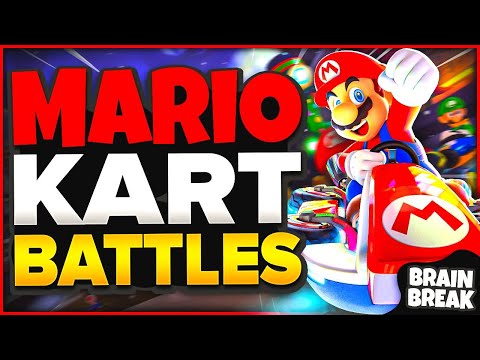 Mario Kart Battles Brain Break Just Dance Freeze Dance Matthew Wood