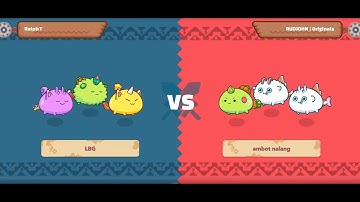Axie Daily #8 RBP VS AAP  || RBP Gameplay Strategy