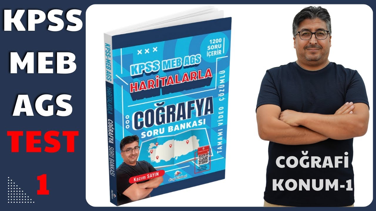 01-HARİTALARLA COĞRAFYA SORU BANKASI COĞRAFİ KONUM 1TEST-1