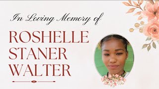 Funeral Service for Rochelle Staner Walter ID# 20240516