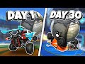 I Only Freestyled for 30 DAYS in Rocket League