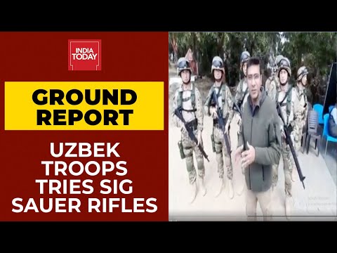 Uzbek Troops Get First Hand Experience Of Indian Army's New US Made Sig Sauer Rifles | Ground Report