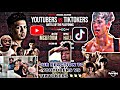 OUR REACTION TO YOUTUBERS VS TIKTOKERS | GIB GOT ROBBED | C’MON DEJI! | BRYCE HALL KO'D ?!?! | Vlog