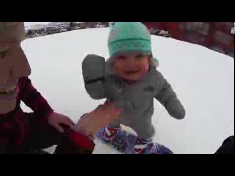 Sloan’s First Time on the Slopes