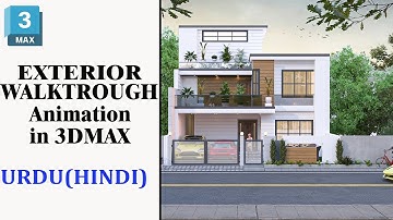 Create Walkthrough Animation & Rendering Settings in 3Ds Max Tutorial