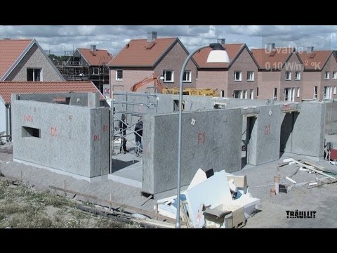Строительство пассивного дома по технологии Traullit