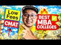 Top Low Fees MBA Colleges Accepting CMAT 🔥 Best Options 2026