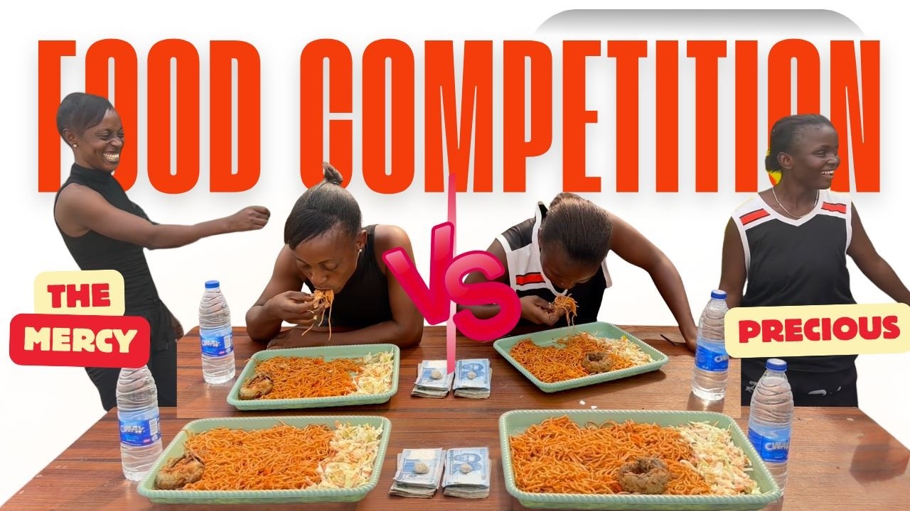 EATING COMPETITION/FIRST TO FINISH WINS 100,000 - YouTube