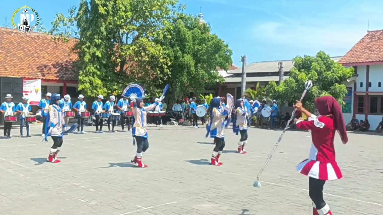 Zapin Melayu Versi JMP Profesional Drumband dalam acara latihan bersama Di SDN 05 Karangawen