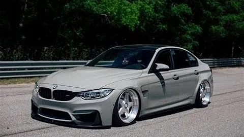 Guy crashes his brand new BMW M3 !!