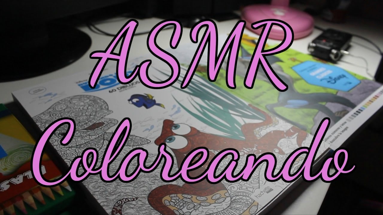 ASMR coloreando - Adivina el personaje. - YouTube