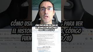 Cómo usar Archive.org para ver el historial de una web, código fuente y robots (2/8)