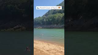 This is 📍Playa de Oriñón in Cantabria on the North Coast of Spain. 🇪🇸  #spain #Cantabria #travel