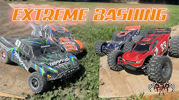 Traxxas Rustler & Slash | EXTREME BASHING