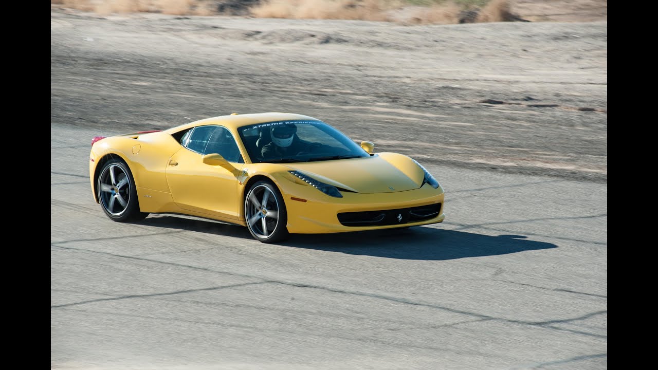 Ferrari 458 Italia Xtreme Xperience at Bondurant West Racetrack - YouTube