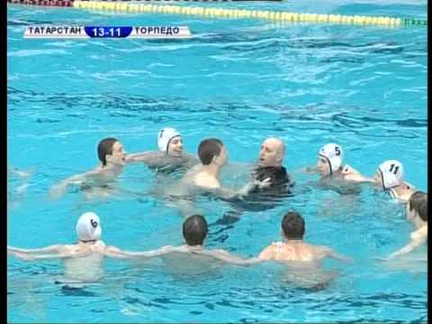 Водное поло.Казань-Торпедо 13-11 (5) Видеорепортаж.