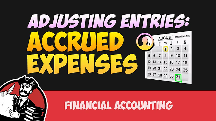 Adjusting Entries for Accrued Expenses (Financial Accounting Tutorial #19)
