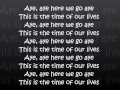 Chawki  time of our lives lyrics