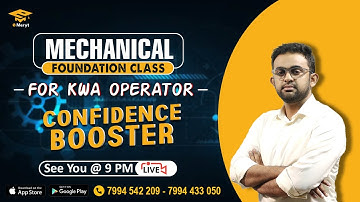 KWA Operator | Mechanical Foundation Class | Confidence Booster |
