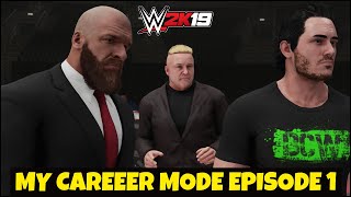 WWE 2K19 My CAREER MODE | ROOKIE TO WWE STAR | EPISODE 1