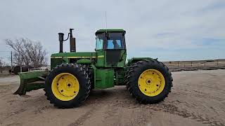 BigIron Auctions Mendenhall Bros. John Deere 8640 Tractor & Blade April 2024