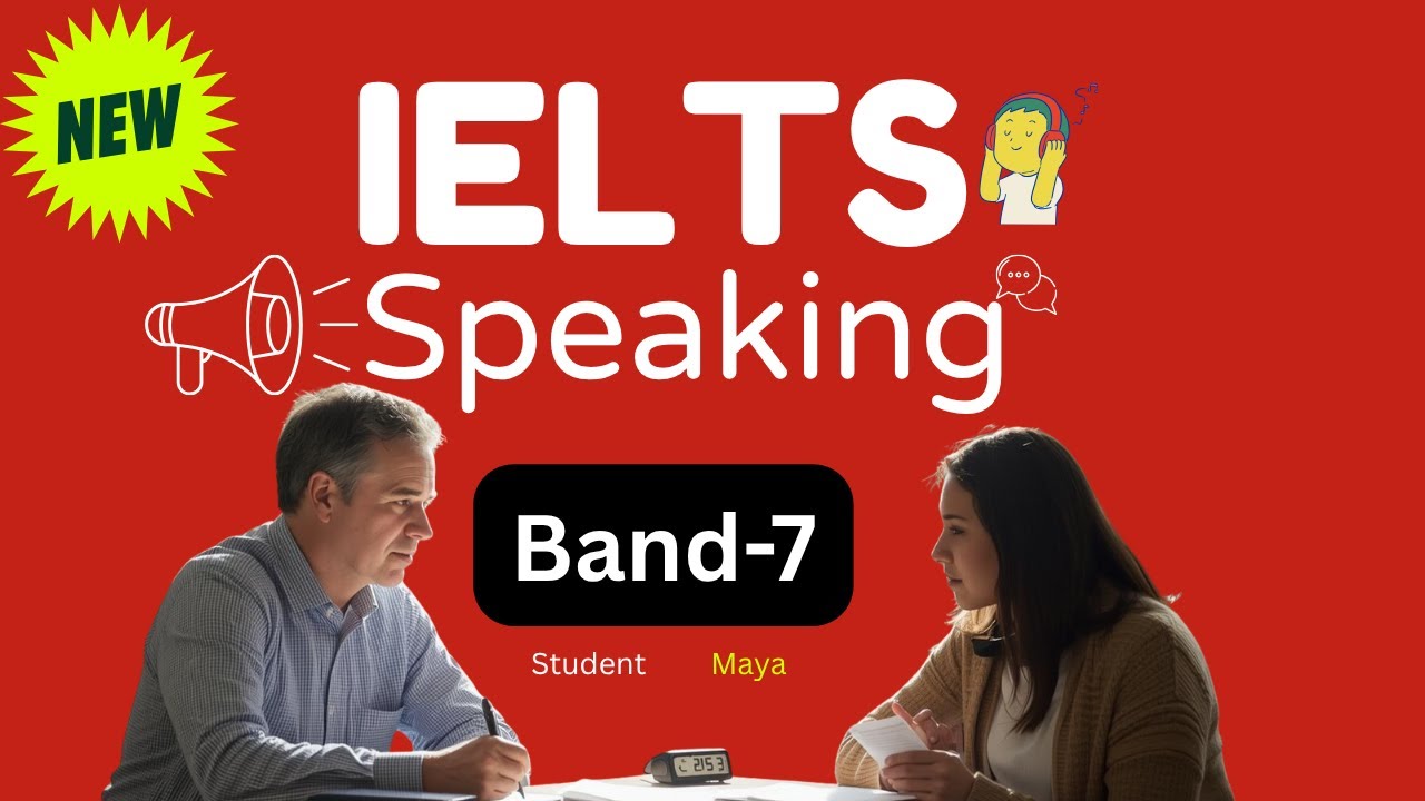 IELTS Speaking Mock Test Band 7.5 | Full Test & Feedback | Maya | 2025 ...