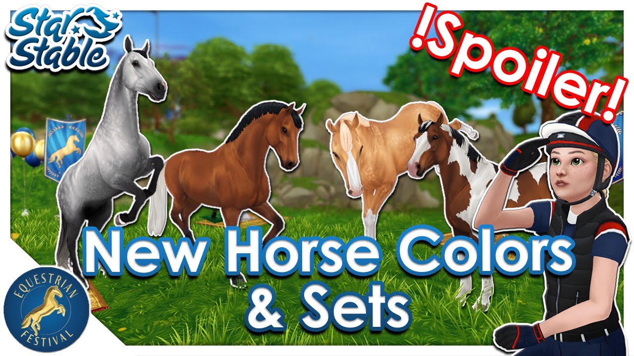 SSO - !SPOILER! - New Horse Colors & EQF Sets (released)