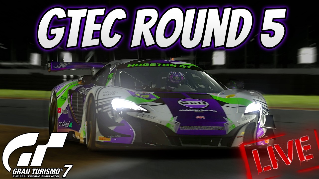 🔴GT7: 6 Hours of Daytona - GTEC Round 5 - Split 2🔴