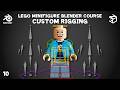 LEGO Minifigure Blender Course | 10: Custom Rigging (with Bone Controls)