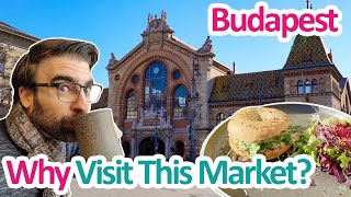 Budapest Central Market Hall and Good Food around Kálvin tér | Hungary Travel Guide 🇭🇺