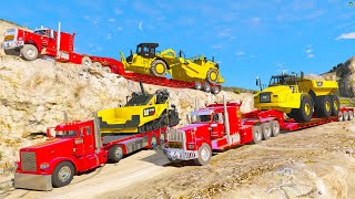 Repoing Biggest Construction Trucks in GTA 5 RP