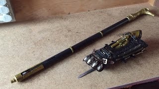 Ubi Workshop Cane Sword & Gauntlet unboxing (Assassin's Creed Syndicate)