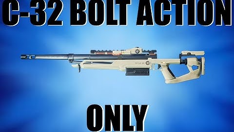 The Cycle C-32 BOLT ACTION ONLY!!!